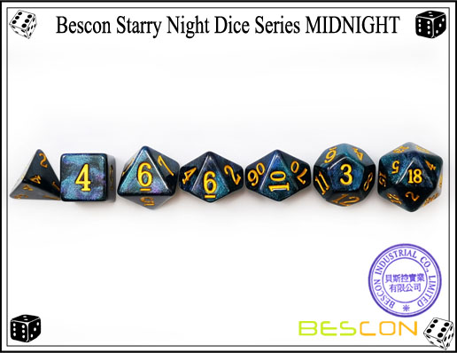 Starry Night Dice-3