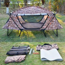 Recommended Outdoor Camping Off The Ground Folding Tent Waterproof And Cold Multi-Functional Camping Equipment Camp Bed Tent