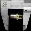 Mini bombilla LED amarilla de 4.5V 8 mm Tornillo E10