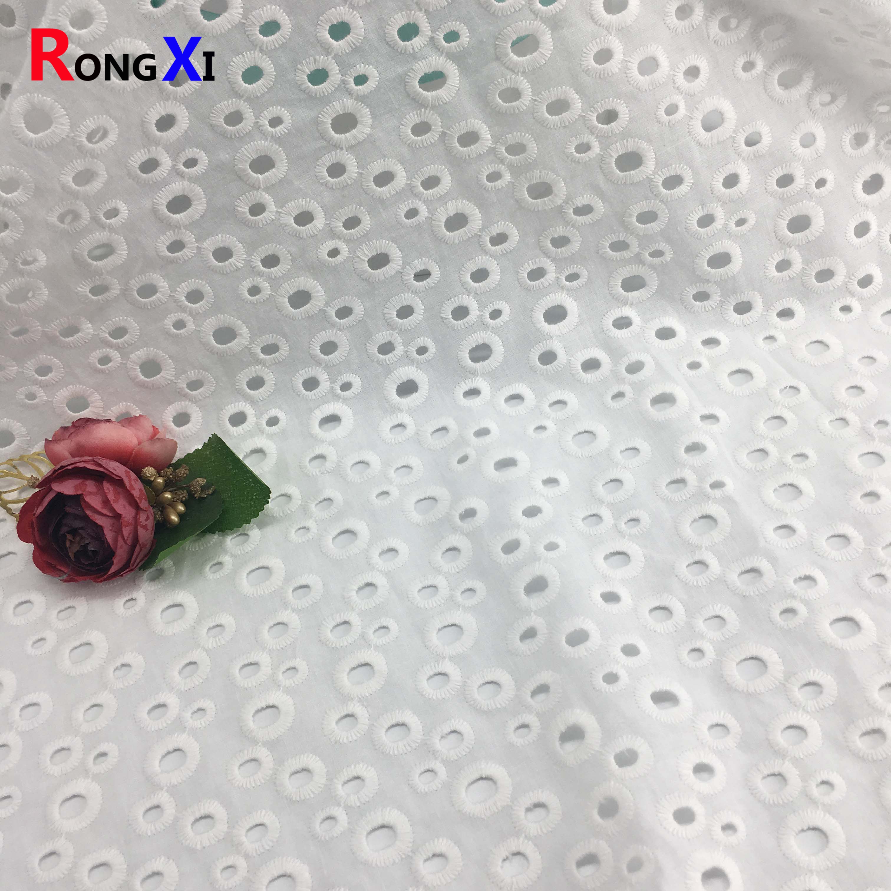 RXF2021  Recyclability Cotton Fabric White Cotton Cloth Cotton Fabric Custom