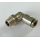 Air-Fluid Nickel Plated Brass P.T.C Swivel Elbow Fitting