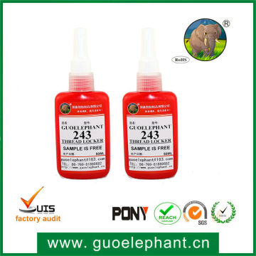 Guo elephant 243 equivalent thread locker, oil resistant