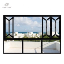 Folding Tinted Aluminum Glass Window