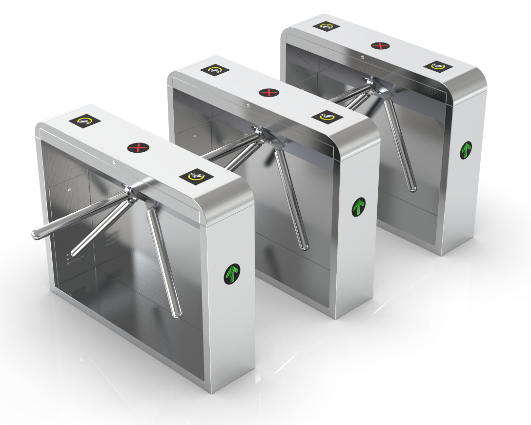 Electronic Mechanical Tripod Turnstile