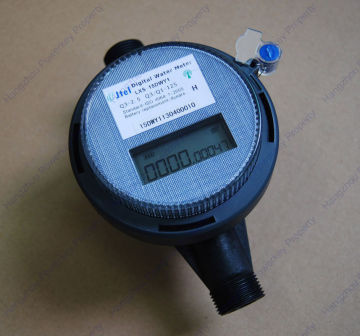 Electronic Read Residential Water Meter Wireless With Hand Pda Reader , T30