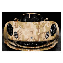 Camo Car Wrap Vinyl Film: Fashion Digital Desert Camouflage Car Decoration Sticker
