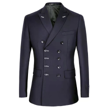 AOSHI New Design Low price 3 pieces men's wedding suits double breasted men's suits