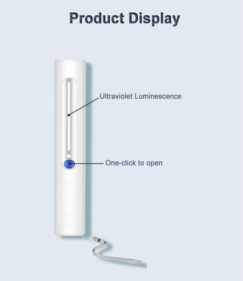 Portable Battery Lamp UV Light Sterilizer Lamp Ultraviolet UV Lighting