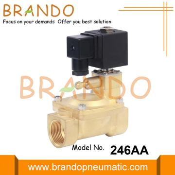 Yangın Söndürme Sistemi Su Kontrol Pirinç Solenoid Valf