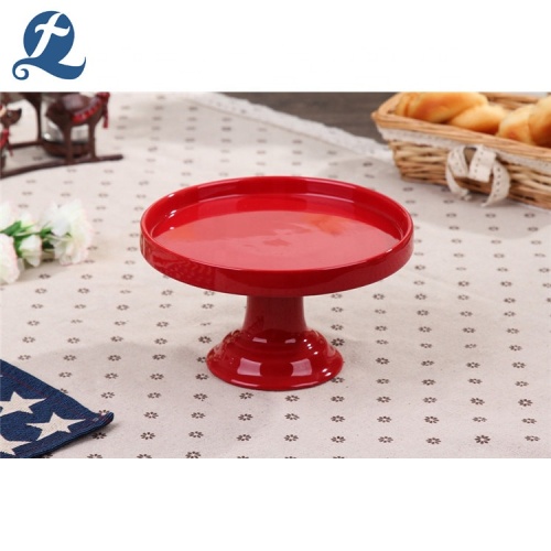 Custom Wedding Party Tableware Ceramic Cake Stand