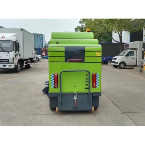 fully enclosed road sweeper