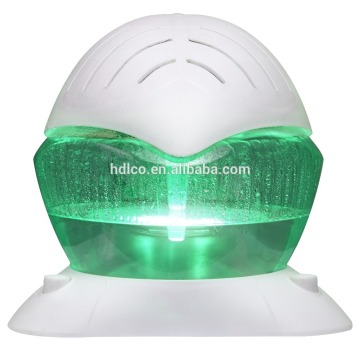 LED rainbow light leaf shaped purificador de aire