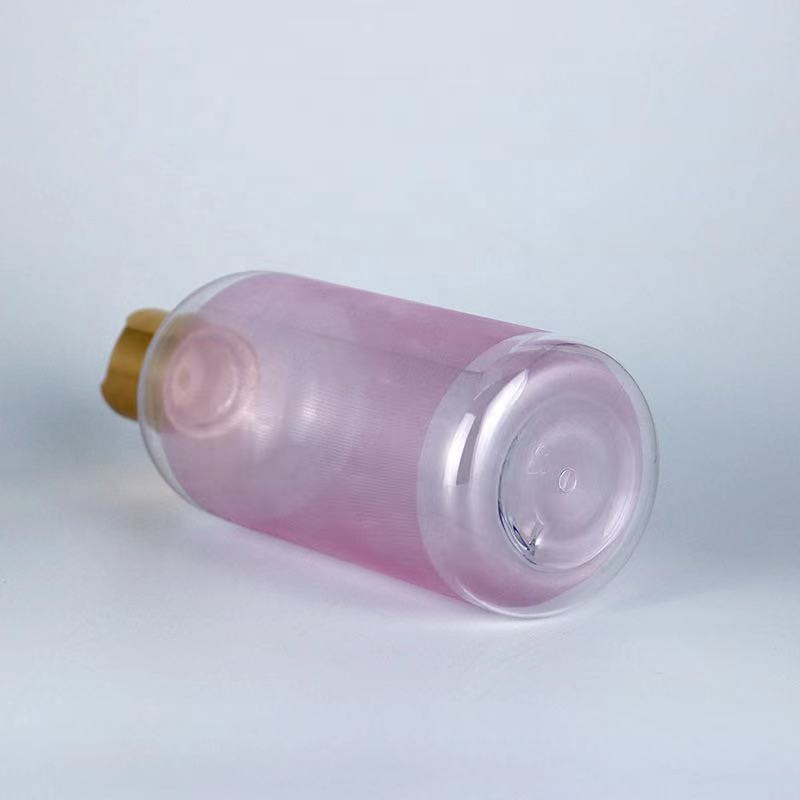 زجاجة بلاستيكية لتعبئة مستحضرات التجميل مع مضخة محلول