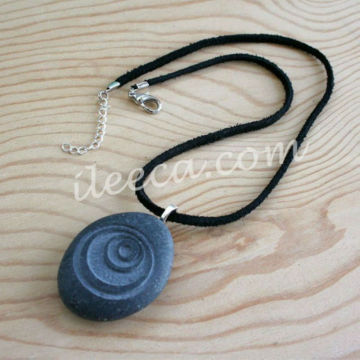 Chakra stone necklace pendant