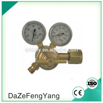 heavy weight single stage oxygen gas regulator