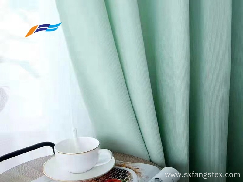 Home Textile Polyester Engineering Yarn Curtain Fabric