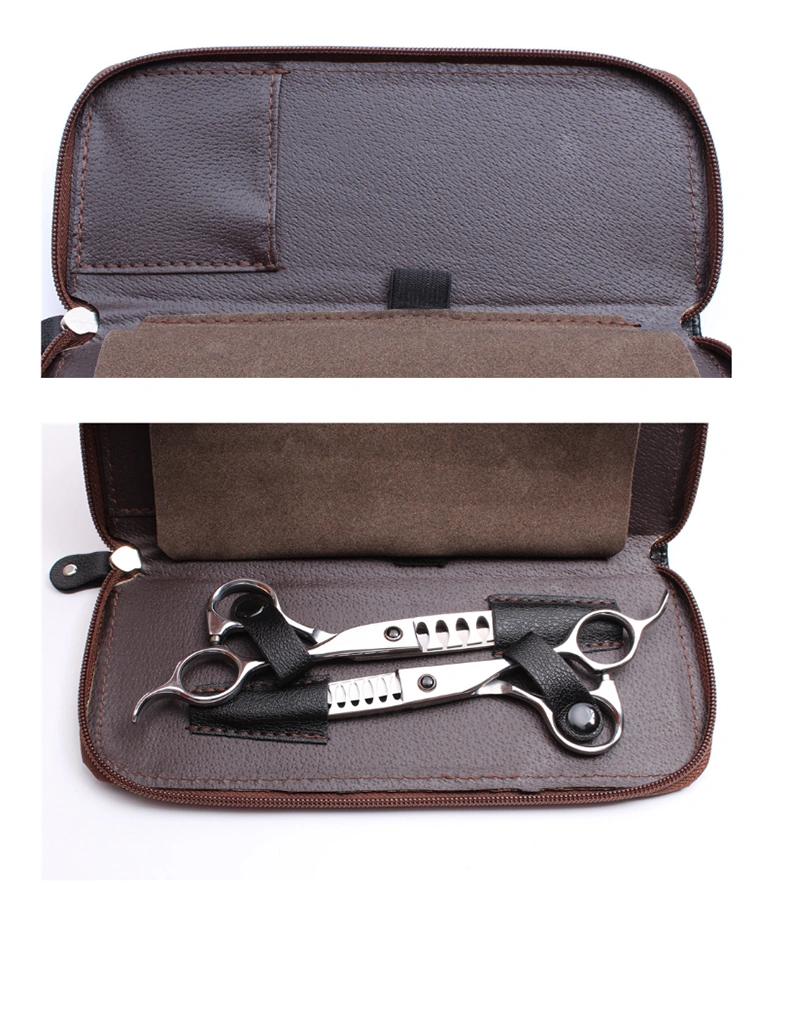 Professional Hair Scissor Bag PU Leather Bag Hair Scissor Case