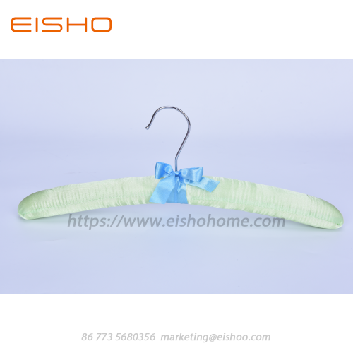 EISHO Satin Padded Clothes Hanger