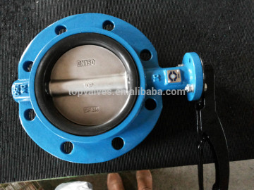 flange connection butterfly valve