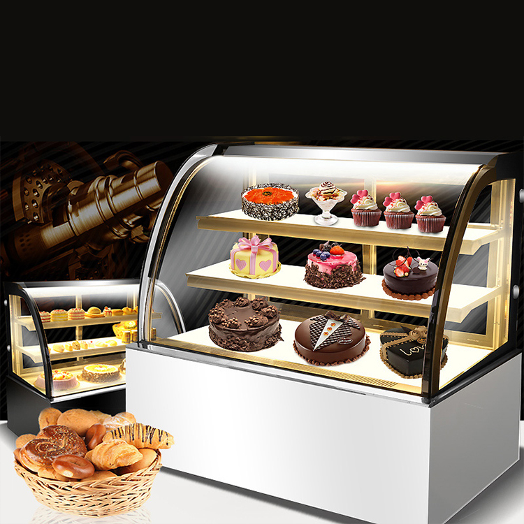 hot selling ningbo corolla gn-1500c4 cake display chiller showcase