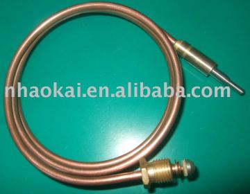 Thermocouple for barbecue pits