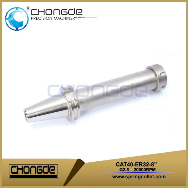 CAT40-ER32-8 &quot;حامل أداة آلة Collet Chuck CNC