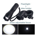 Lampe de poche LED pour le vélo