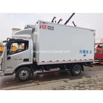 Foton 4x2 small van cold storage freezer truck