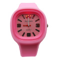 Fashion Boys Silicone Shining Quartz Wristwatches