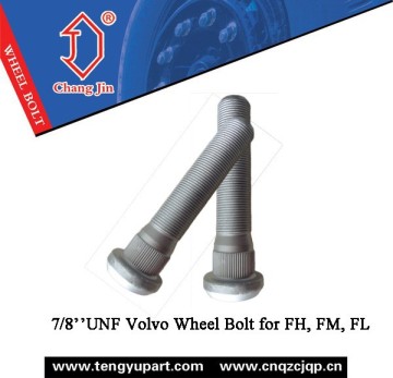 Dacromet 7/8''UNF Wheel Bolt for Volvo FH, FM, FL