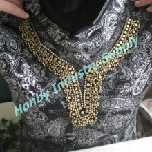 Custom Handmade Ethnic Beaded Neck Trimming