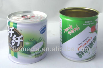 200g coco de nata necking printing small tin can