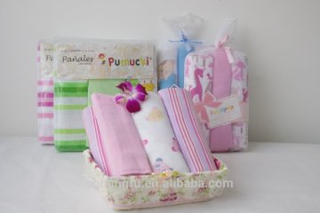 washable baby cloth diaper 100% cotton solid color baby cloth cotton diaper