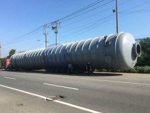 Carbon steel towers are used in industry