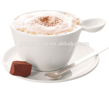 Alibaba best price Cappucino Cup with Spoon with stainless spoon for coffee
