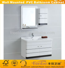 Fashional and Simple pvc bathroom cabinet