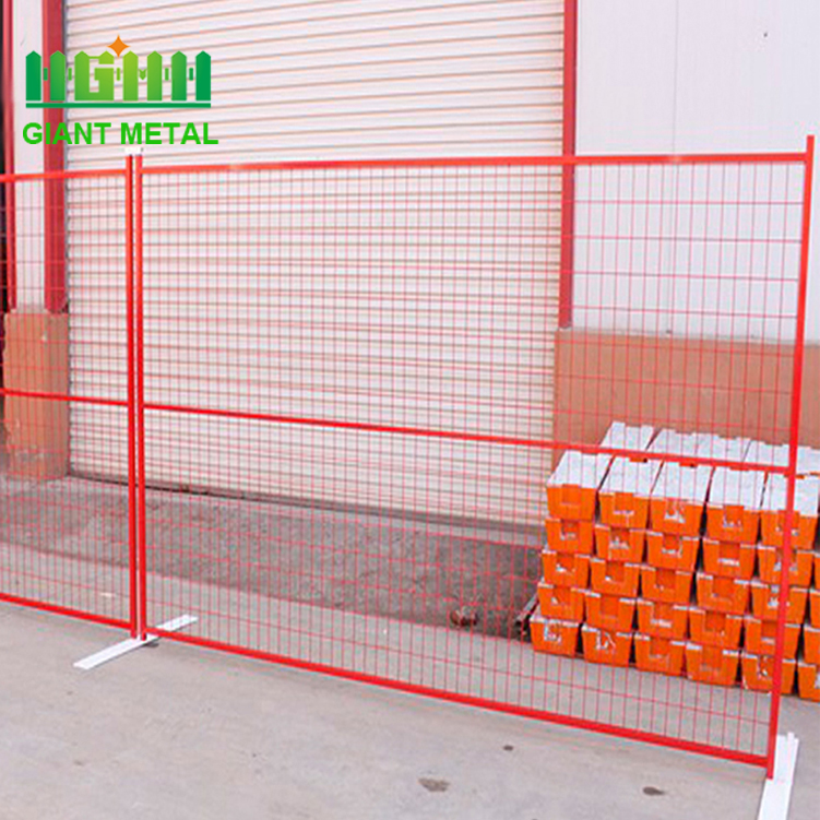 canada portable temporary fence panels hot sale