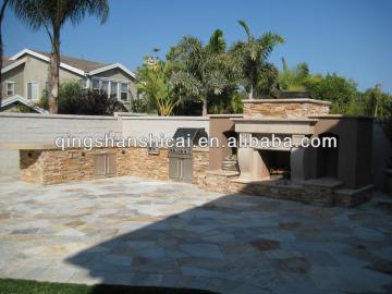 Honey golden quartzite patio paver