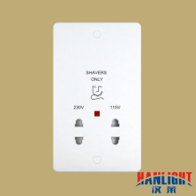 uk type shaver socket