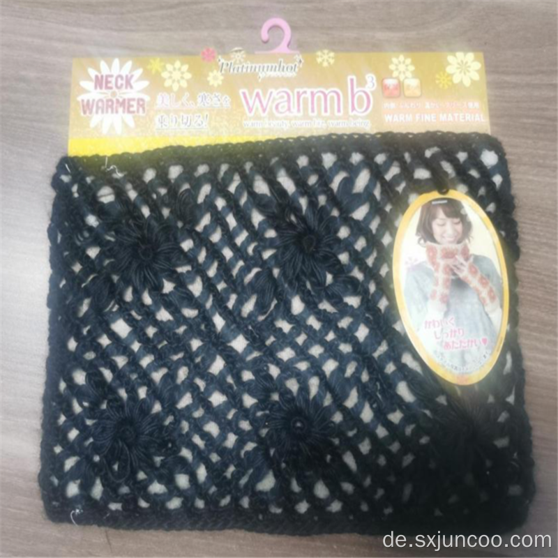 Gestickte Schals für Frauen mit gesticktem Halswärmer im Freien