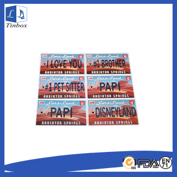 Metal Gift Card Tin Sheet