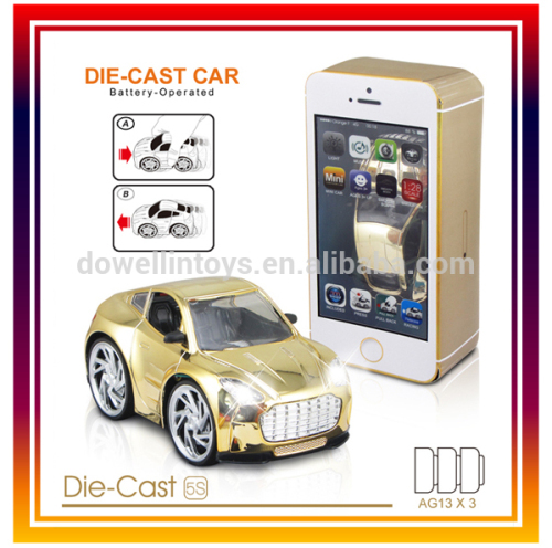 Iphone 5S package 1:28 Mini Battery-Operated die-cast car