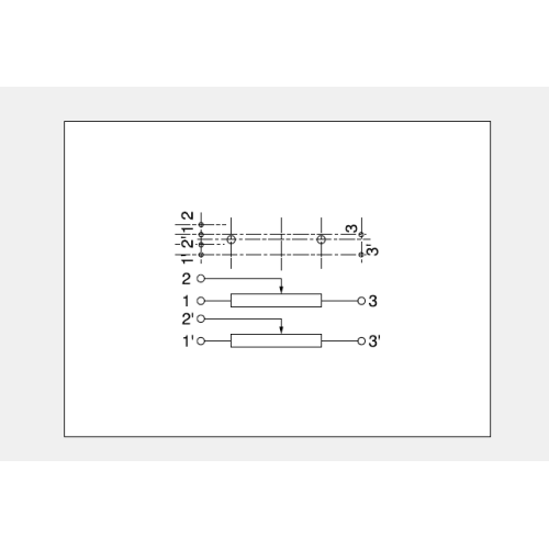 RS601-serie Schuifpotentiometer