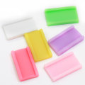 Mixed color Cube Chewing Gum Candy Shaped Resin Flatback Beads Phone Shell Decor Scrapbooks Items Craft DIY Spacer