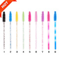 Glitter Disposable Tint Eyelash Brushes For Extensions
