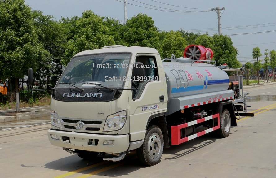 insecticide spray truck