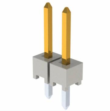 Connector Header Through Hole 2 positions