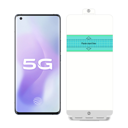 Protetor de tela de hidrogel para Vivo X50 Pro 5G