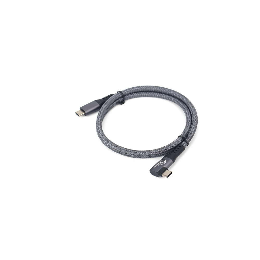 USB4 Right Angle USB-C to Display Cable