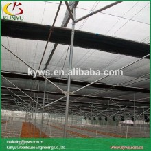 Arch roof type windbreak netting commercial shade house outdoor shade cloth